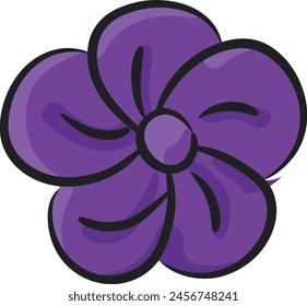 Flower collorfull icon symbol vector image