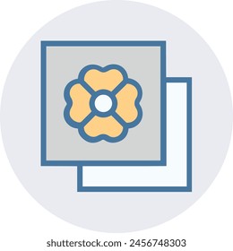 Flower collorfull icon symbol vector image