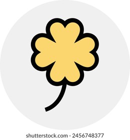 Icono de flor de color Imagen de Vector