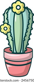 Flower collorfull icon symbol vector image