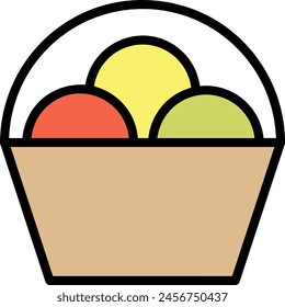 Flower collorfull icon symbol vector image