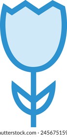 Flower collorfull icon symbol vector image