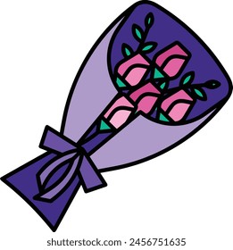 Flower collorfull icon symbol vector image