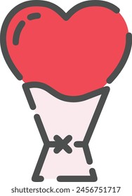 Flower collorfull icon symbol vector image