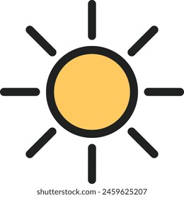 Flower collorfull icon symbol vector image