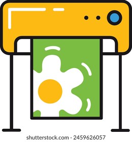 Flower collorfull icon symbol vector image