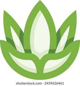 Flower collorfull icon symbol vector image