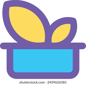 Icono de flor de color Imagen de Vector