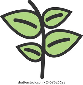 Icono de flor de color Imagen de Vector