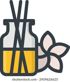 Flower collorfull icon symbol vector image