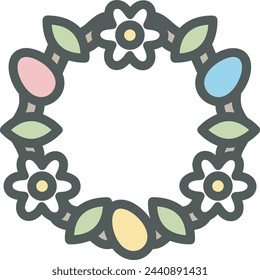 Flower collorfull vector image. Illustration of floral art design 