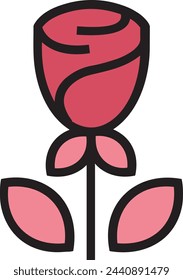 Flower collorfull vector image. Illustration of floral art design 