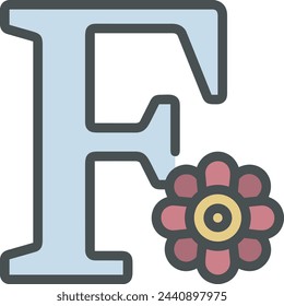 Imagen vectorial de color floral. Ilustración de diseño de arte floral 