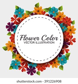 flower color design 