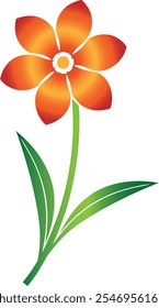 Flower Color Simple Vector Design