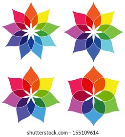 Flower - Color Spectrum (Set A)