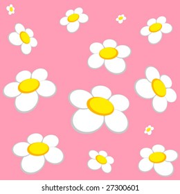 Flower color texture, pattern - vector illustration