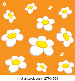  Flower color texture, pattern - vector illustration