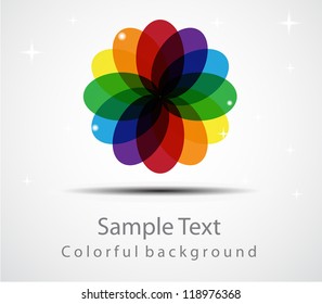 Flower colorful background