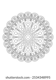 Flower coloring pages for kids
