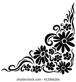 70,176 Flower corner vector Images, Stock Photos & Vectors | Shutterstock