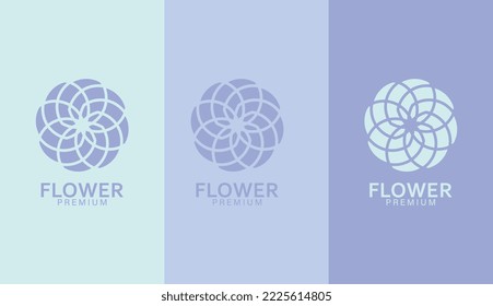 flower creative company logo design