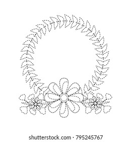 flower crown emblem  icon image 