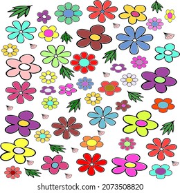 Flower, cute wallpaper, background, pattern,