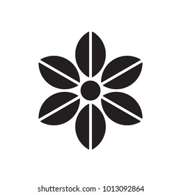 Flower Daisy Icon Symbol Vector Stock Vector (Royalty Free) 1013092864 ...