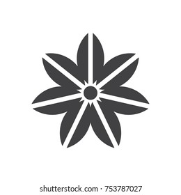 Flower daisy icon symbol vector
