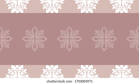 Mármol de flores ornamentado sin costuras. Diseño de superficie vectorial para tejidos, prendas de vestir, libros, interiores, fondo de papel pintado