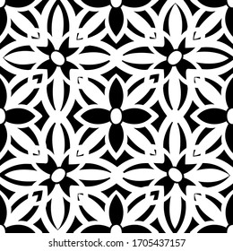 Mármol de flores ornamentado sin costuras. Diseño de superficie vectorial para tejidos, prendas de vestir, libros, interiores, fondo de papel pintado