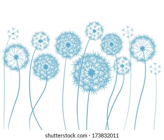 flower dandelion sketch