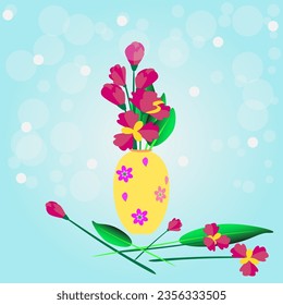 Flower Decoration Art Background Illustration