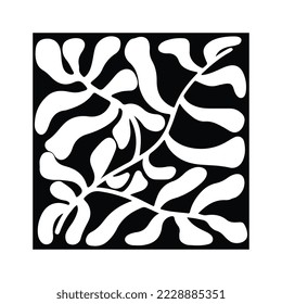 Flower decoration design logo inspiration
