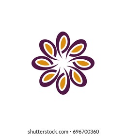 Flower Decoration Logo Template Illustration Design. Vector EPS 10.