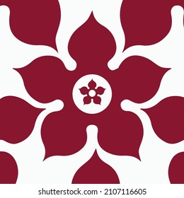 flower Decorative Vector Wallpaper  Design 