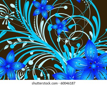 flower decoratively romantically abstraction illustration
