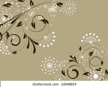 flower decoratively romantically abstraction illustration