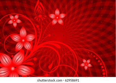 flower decoratively romantically abstraction illustration