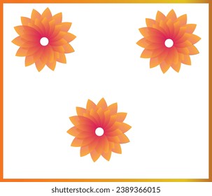Flower design 6d Best cute