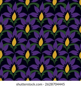 Flower design all over abstract and charming for textile factory