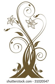 flower design element