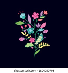 Flower Design for element background