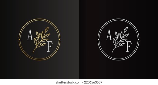 flower design logo for decoration