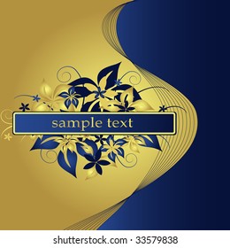 Flower design. vector
