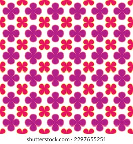 Flower Design vector for clothing background.