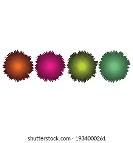 Vectorsymbol-Symbolvorlage für Blumendesign. Blumenvektor. Blumendesign