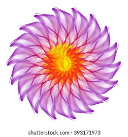 Flower for the design. Vector illustration