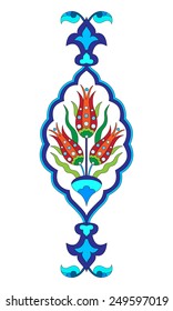 Flower designs inspired by the Ottoman decorative arts